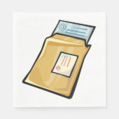 ビジネスレター スタンダードランチョンナプキン (正面)