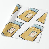 ビジネスレター ラッピングペーパー (アンロールド)