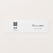 ビジネスロつるゴラベルスイング気に詳細折り畳み 名刺 (外部フラット)