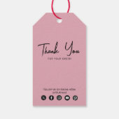 ビジネスロつるゴラベル価格の衣料品スイングラベル ギフトタグ (裏面)