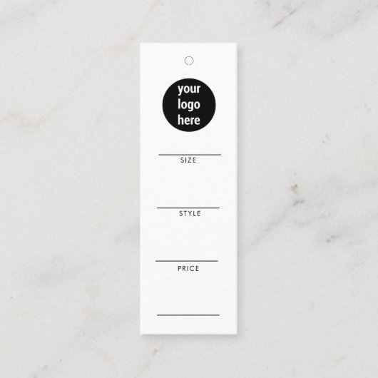 ビジネスロつるゴラベル衣類スイングQRコード スキニー名刺 (正面)