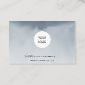 ビジネスロイヤルティカードの葉 名刺 (裏面)