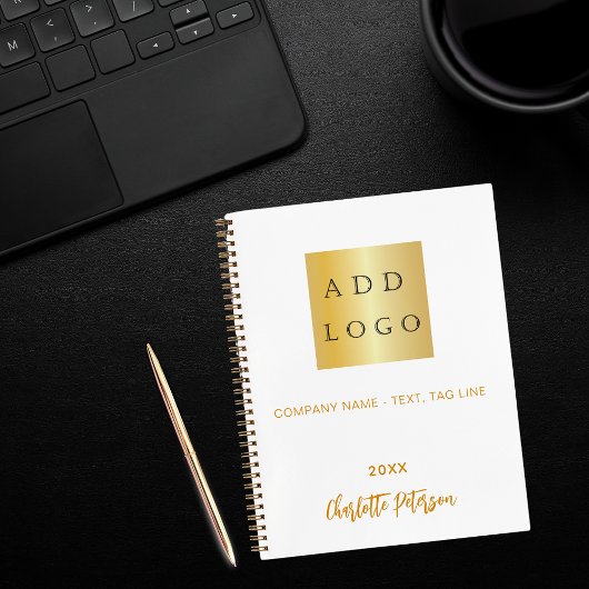 ビジネスロカスタムゴのブランドの色名スクリプト ノートブック