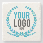 ビジネスロカスタムゴの作成 ストーンコースター (正面)