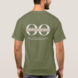 ビジネスロカスタムゴ従業員スタッフ会社 Tシャツ
