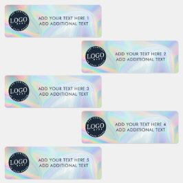 ビジネスロゴおよびカスタム文字ホログラフィック ラベル