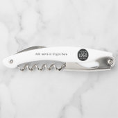 ビジネスロゴおよびスローガンのプロモーションスワッグ ソムリエナイフ (裏面)