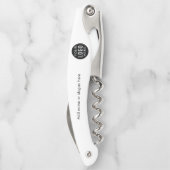 ビジネスロゴおよびスローガンのプロモーションスワッグ ソムリエナイフ (裏面)