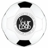 ビジネスロゴおよびモダン編集可能シンプル文字 サッカーボール (正面)