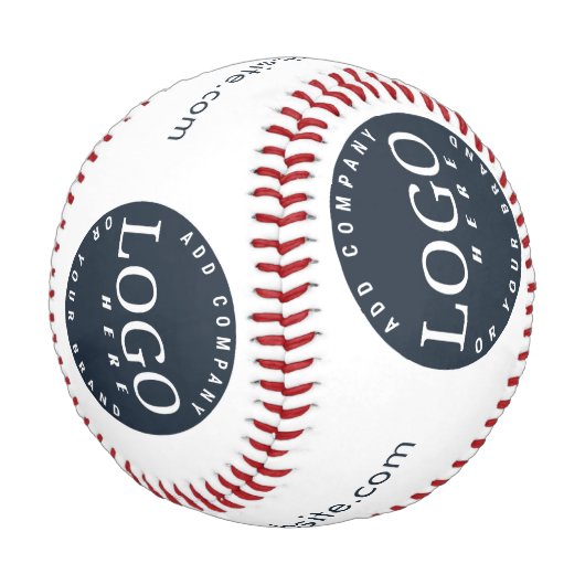 ビジネスロゴおよび会社のWebサイト従業員スワッグ 野球ボール (アングル)
