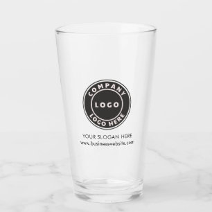 ビジネスロゴおよび会社名スタッフ従業員 タンブラーグラス