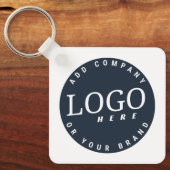 ビジネスロゴおよび差出人住所DIY会社 キーホルダー (正面)