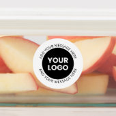 ビジネスロゴおよび編集可能文字防水 ラベル (貼付)