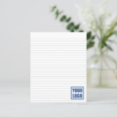 ビジネスロゴが並んだ紙作品 (スタンド正面)