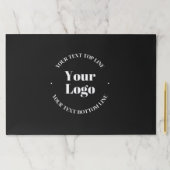 ビジネスロゴとカスタマイズ可能な文字テンプレート ペーパーパッド (インサイチュ)