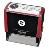 ビジネスロゴとシンプル差出人住所の追加 セルフインキングスタンプ (商品)