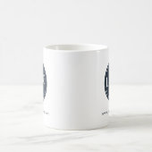 ビジネスロゴと会社のWebサイトのカスタム コーヒーマグカップ (中央)