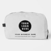 ビジネスロゴと会社のWebサイトの追加カスタム方法 ドップキット (正面)