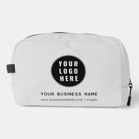 ビジネスロゴと会社のWebサイトの追加カスタム方法 ドップキット (正面)