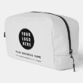 ビジネスロゴと会社のWebサイトの追加カスタム方法 ドップキット (右コーナー)