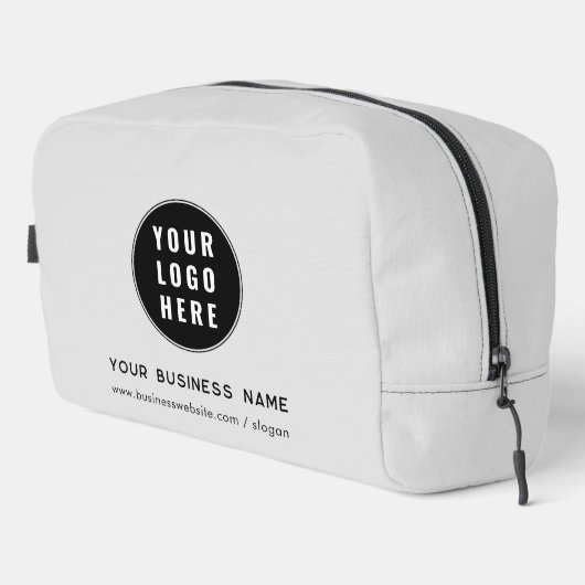 ビジネスロゴと会社のWebサイトの追加カスタム方法 ドップキット (右コーナー)