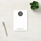 ビジネスロゴと会社のWebサイトプロモーションの追加 ポストイット (オフィス)