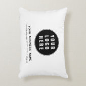 ビジネスロゴと会社のWebサイトプロモーション アクセントクッション (正面(垂直))