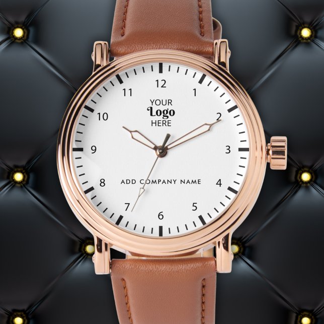 ビジネスロゴと会社名ブランドプロモーション 腕時計 (クリエイターアップロード済み)