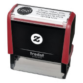 ビジネスロゴと差出人住所の追加 セルフインキングスタンプ (商品)