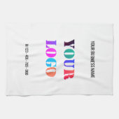 ビジネスロゴと文字会社キッチンタオル キッチンタオル (横)