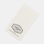 ビジネスロゴとWebサイトの従業員の企業の追加 (コーナー)