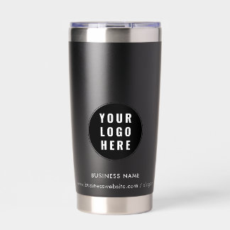 ビジネスロゴとWebサイトの追加の会社のプロモーションスワッグ 保温保冷タンブラー