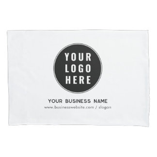 ビジネスロゴとWebサイトプロモーションの追加 枕カバー