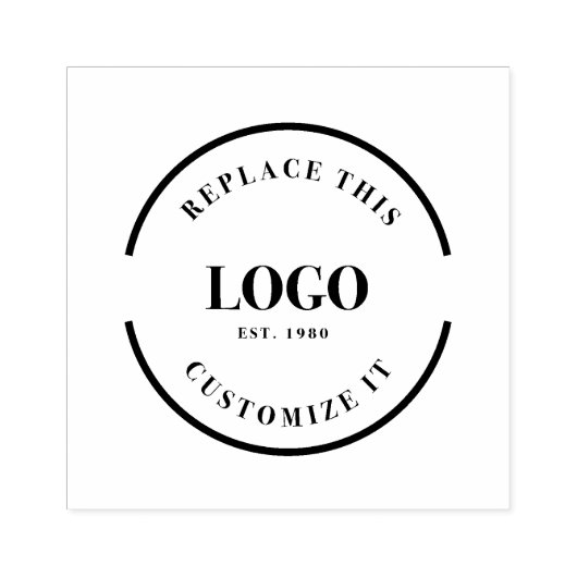 ビジネスロゴのみカスタムの ラバースタンプ (インプリント)