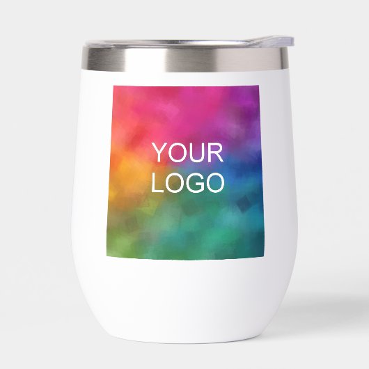 ビジネスロゴのアップロードシンプルテンプレートかわいいカスタム (左面)