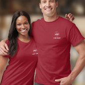 ビジネスロゴのアップロードテンプレート – 独自の作成 Tシャツ