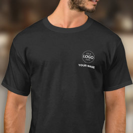 ビジネスロゴのアップロードテンプレート – 独自の作成 Tシャツ