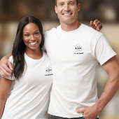 ビジネスロゴのアップロードテンプレート – 独自の作成 Tシャツ