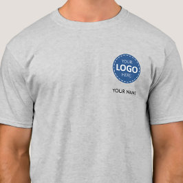 ビジネスロゴのアップロードテンプレート – 独自の作成 Tシャツ
