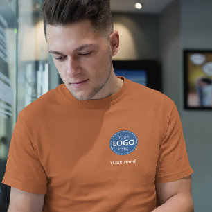 ビジネスロゴのアップロードテンプレート – 独自のTを作成 – Tシャツ