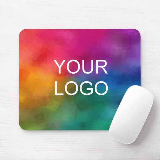 ビジネスロゴのイメージエンブレムテンプレートの交換 マウスパッド (マウス)