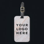 ビジネスロゴのカスタム背景 ラゲッジタグ<br><div class="desc">ビジネスロゴのカスタムの手荷物タグ</div>