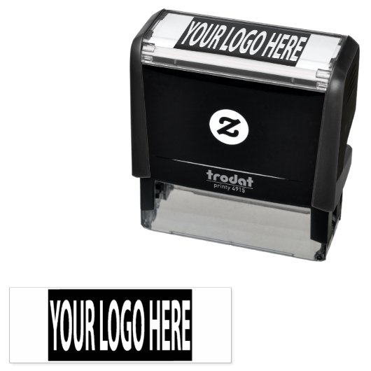 ビジネスロゴのカスタム セルフインキングスタンプ (インサイチュ)