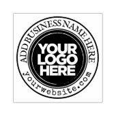 ビジネスロゴのカスタム ラバースタンプ (インプリント)