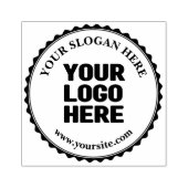 ビジネスロゴのカスタム ラバースタンプ (インプリント)