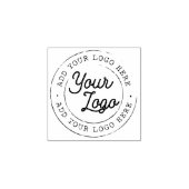 ビジネスロゴのカスタム ラバースタンプ (インプリント)