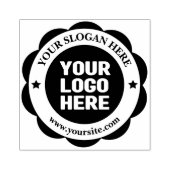 ビジネスロゴのカスタム ラバースタンプ (インプリント)