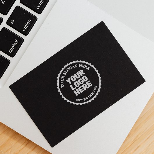 ビジネスロゴのカスタム ラバースタンプ