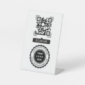 ビジネスロゴのカスタム 台座サイン (正面)