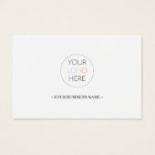 ビジネスロゴのギフトカスタム証明書の追加 (正面)